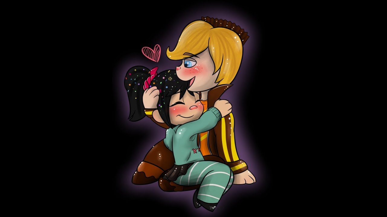 Vanellope and rancis-Shining road