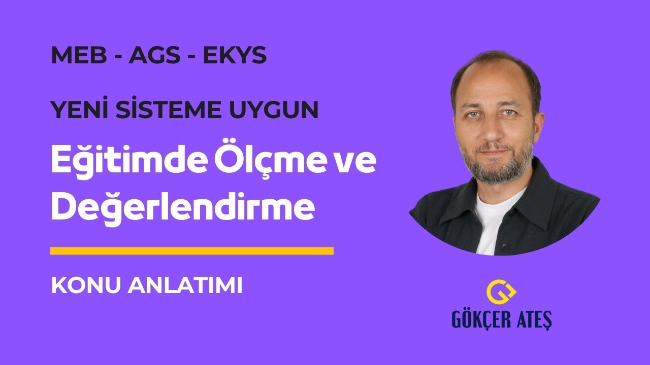 16) Eğitim Bilimleri - Ölçme ve Değerlendirme - Ölçmenin Standart Hatası