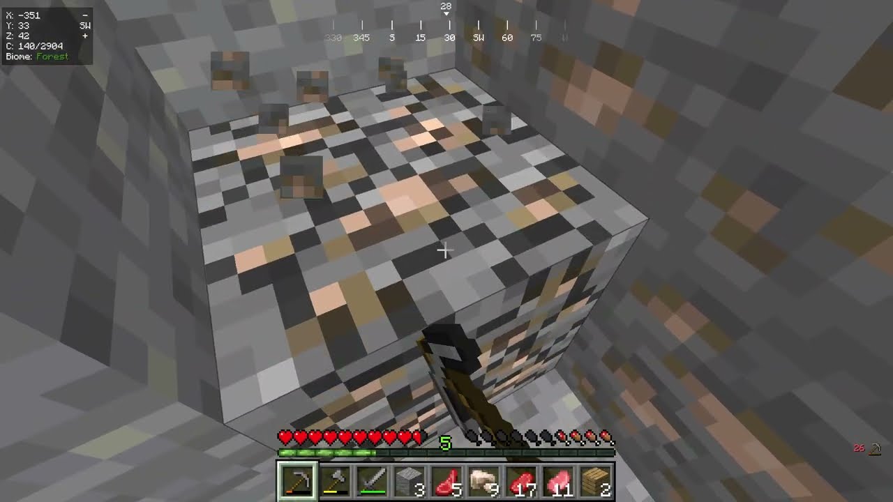 iron armor and shield