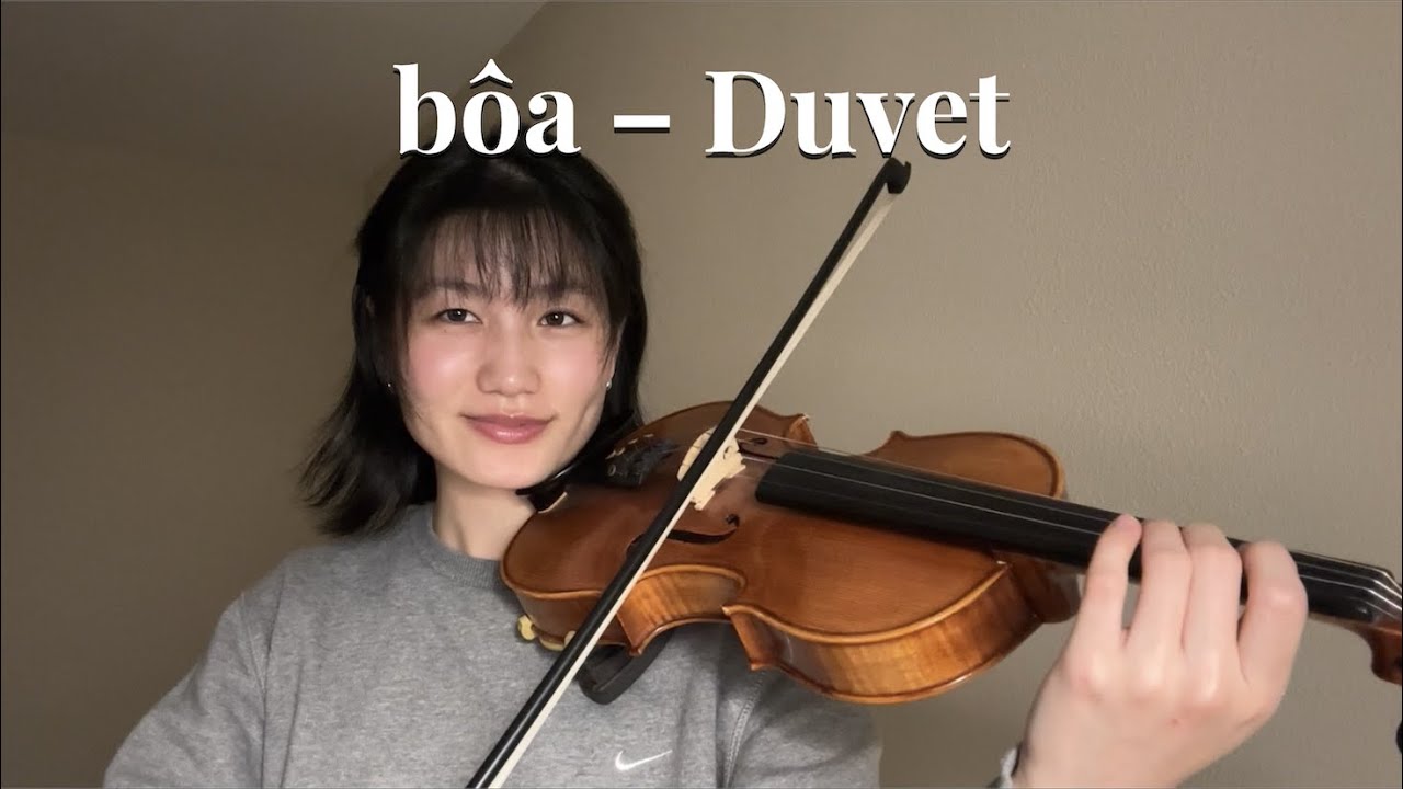 bôa – Duvet | Violin Cover with Notes