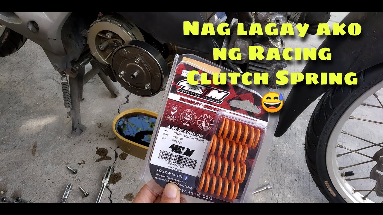 Racing Clutch Spring Installation | Honda Wave