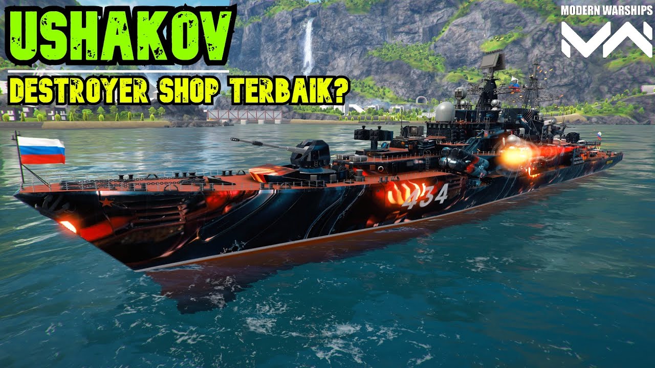 RF Admiral Ushakov | Build Yang Sedang VIRAL | Modern Warships