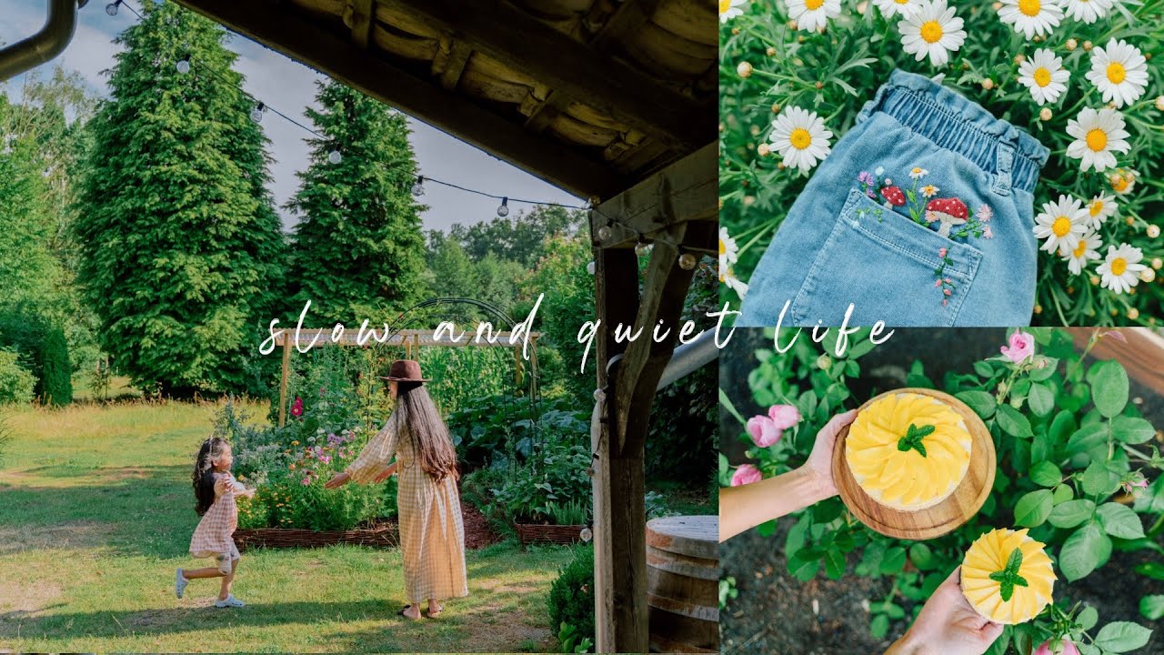#142 Daily life in May: Embroidery old clothes🪡, No bake Mango Cheesecake, Wonton shrimp cup