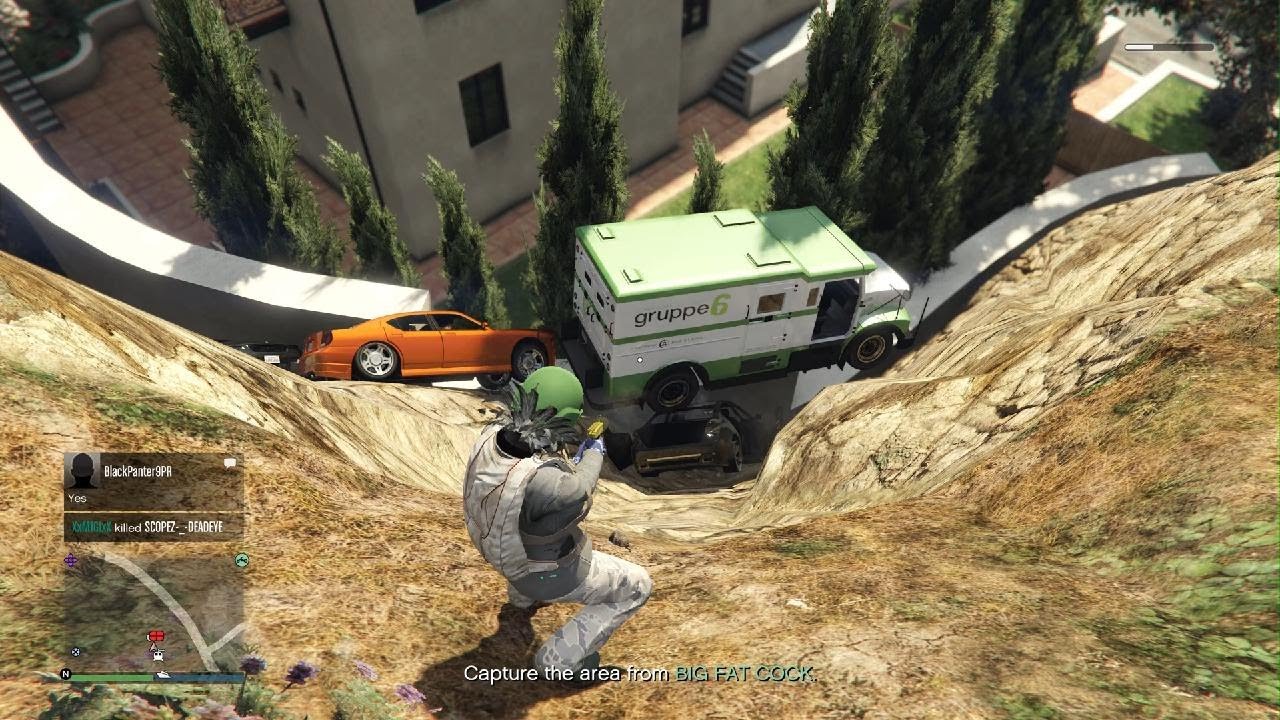 Saving Tryhard Crew's Cargo Then Destroying It - Grand Theft Auto V Online