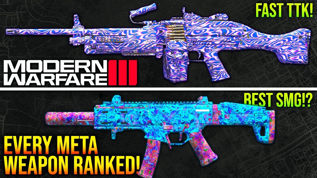 The MODERN WARFARE 3 META! (Every Weapon Ranked)