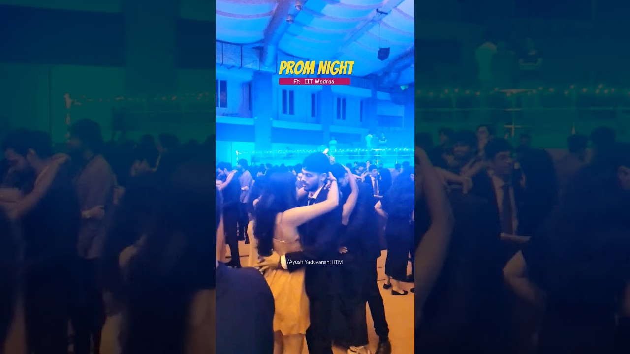 Prom Night IIT Madras | Valentine Day #shorts #ytshorts #love #couplegoals #iitmadras