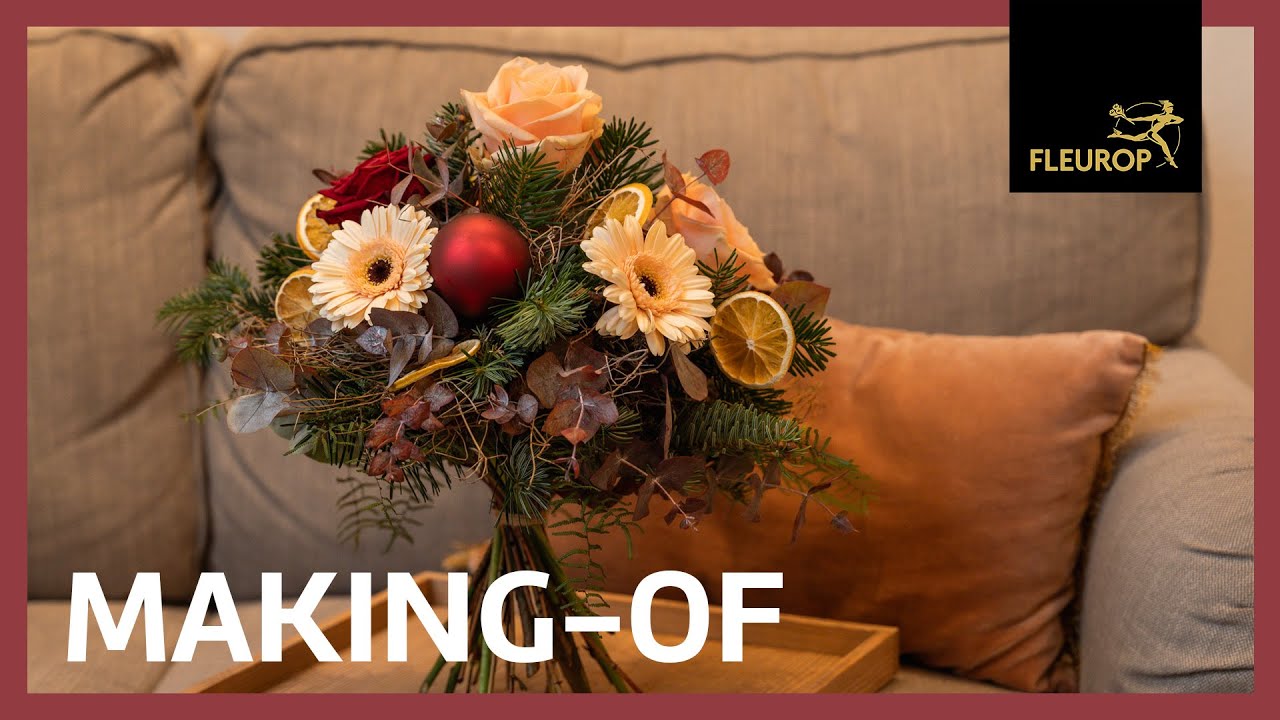 Making-of: «Blumenstrauss des Monats Dezember»