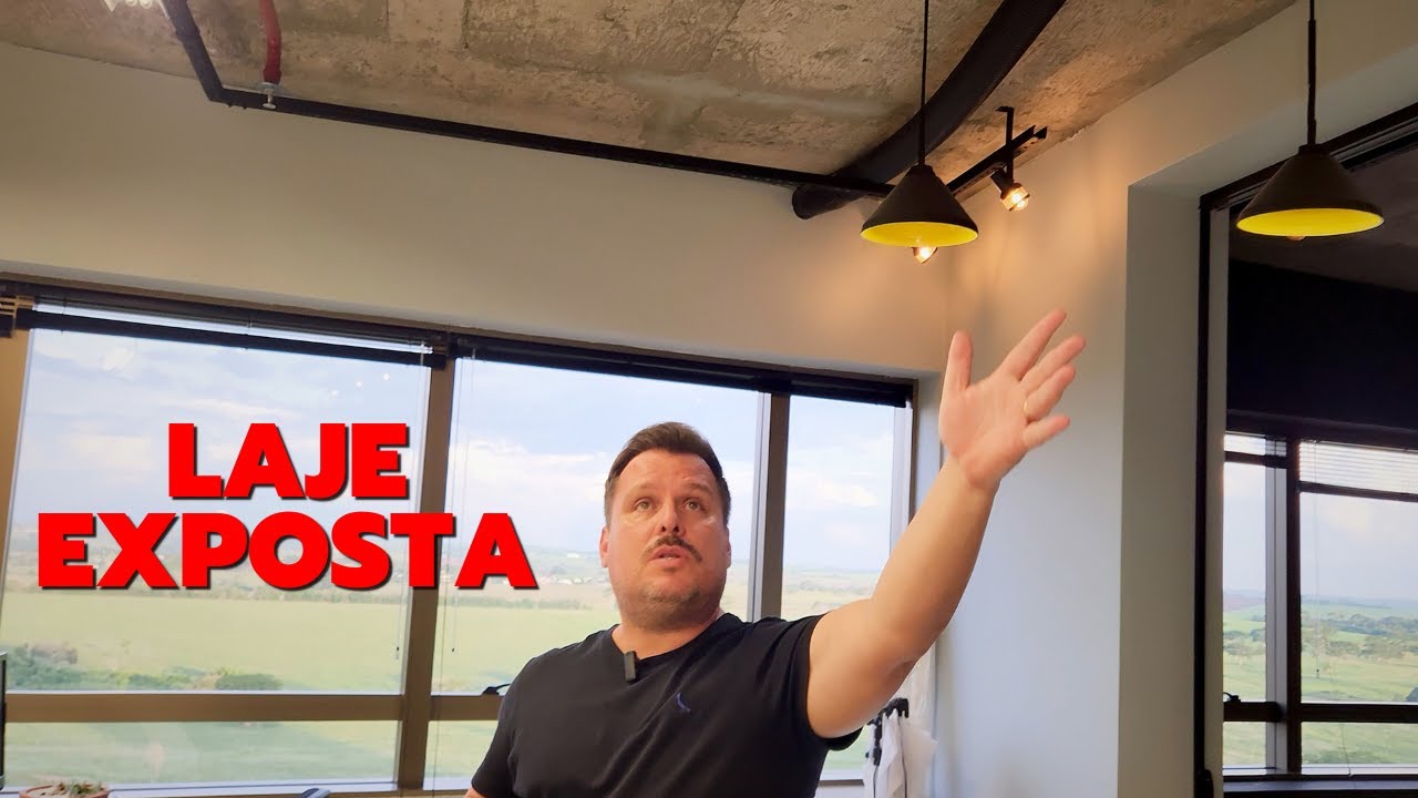 TETO APARENTE VALE A PENA? Como Usei Laje Aparente no Escritório Sem Gastar com Forro