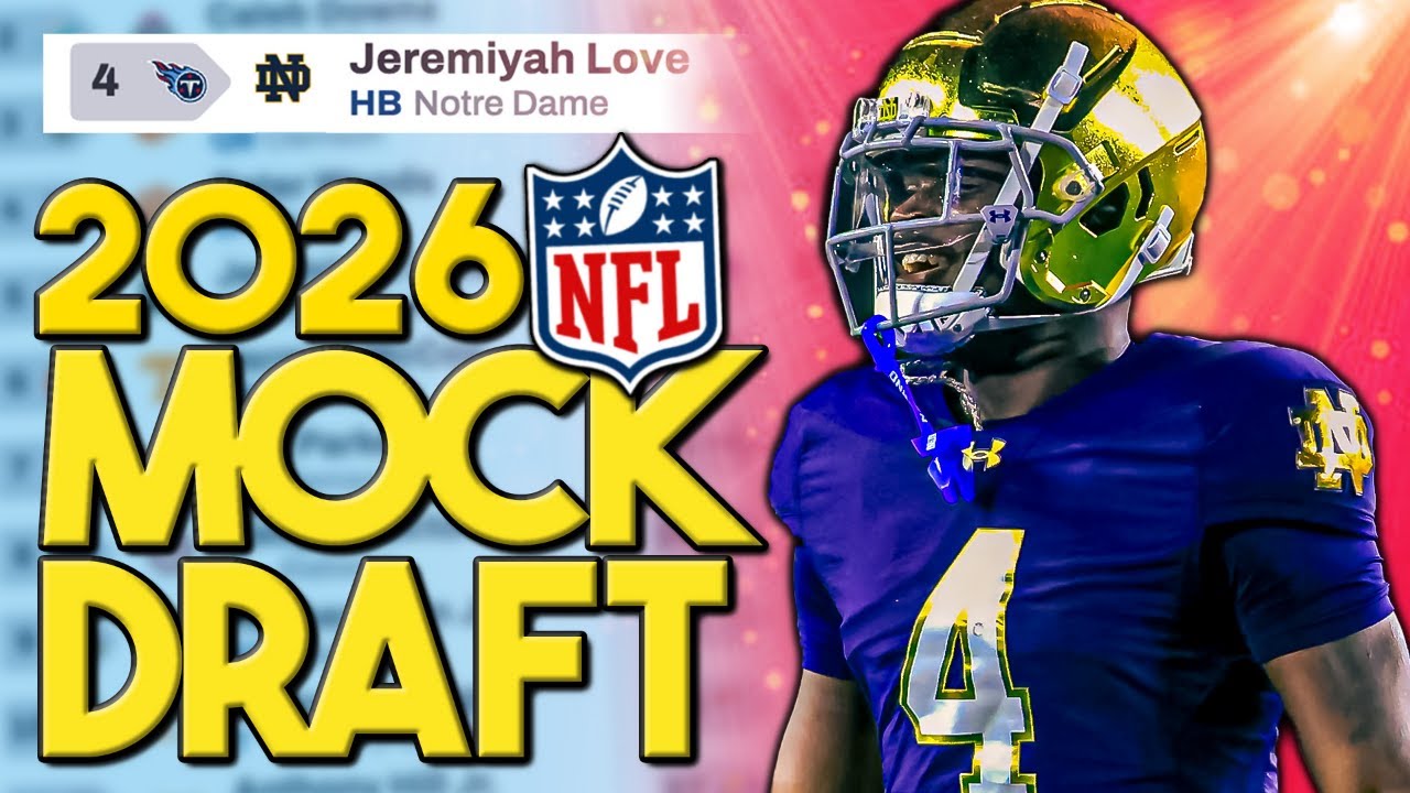 2026 NFL Mock Draft | Full 2-Round Post Free Agency Mock Draft + Team Fits