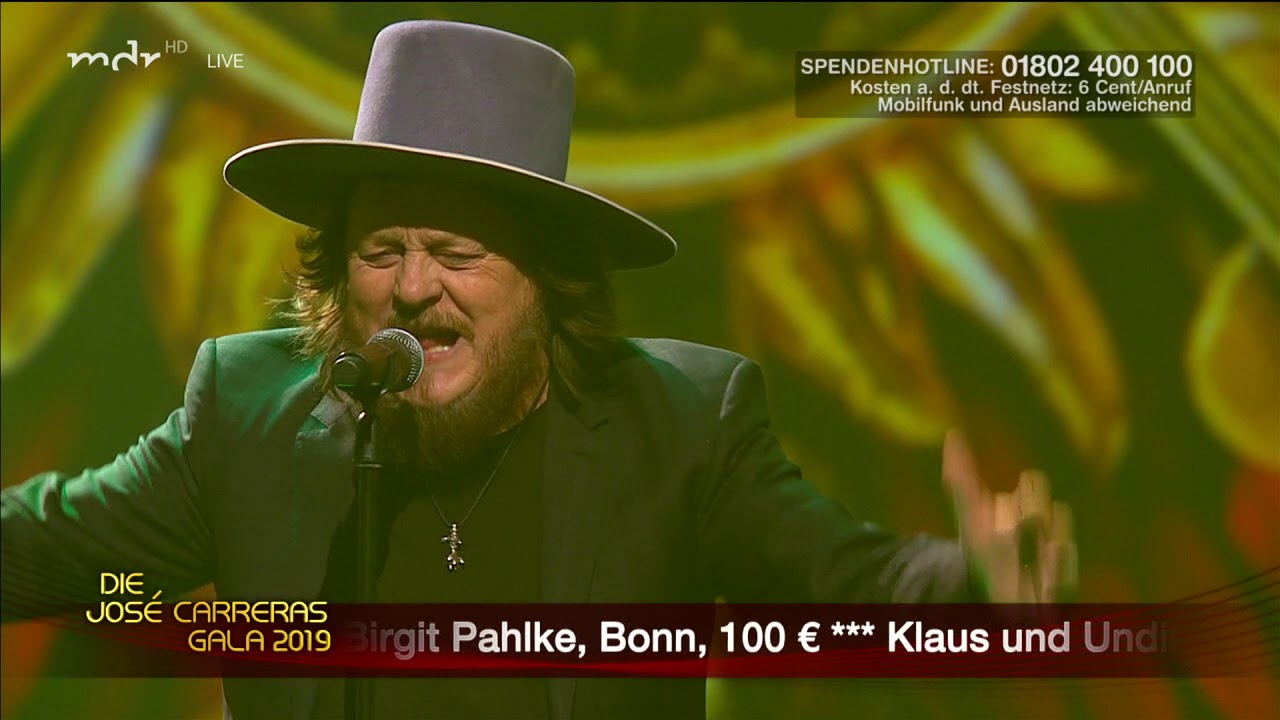 Zucchero - Freedom (Die José Carreras Gala 2019 - 2019-12-12)