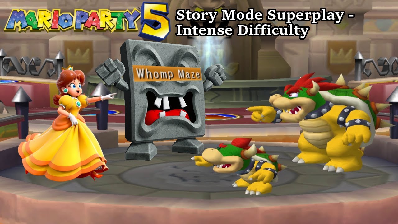 Mario Party 5: Story Mode Superplay - Intense Difficulty