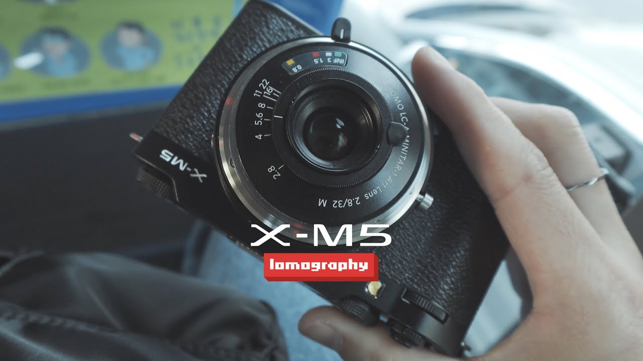 FUJIFILM 후지필름 X-M5, 로모그래피 LOMO MINITAR-1 32/F2.8 아트 렌즈로 담은 부산 대신공원 사진산책 POV