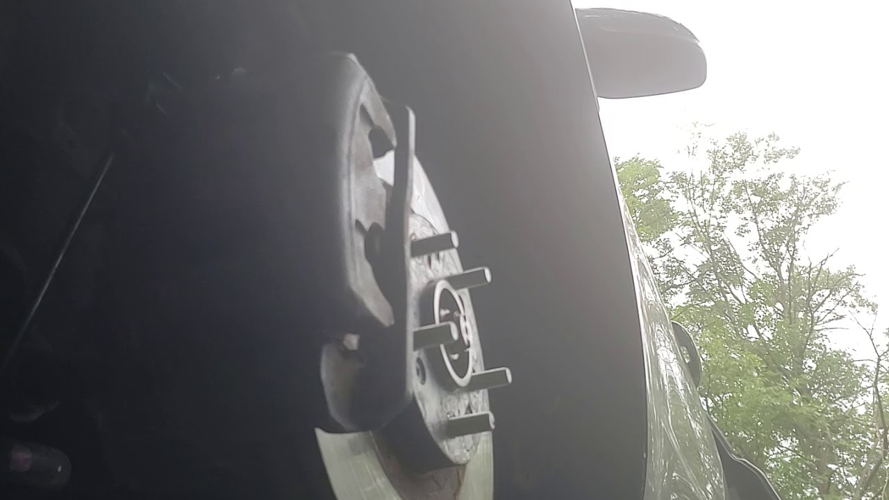 Kia Sedona 2016 how to replace wheel hub and cv axle PART 2