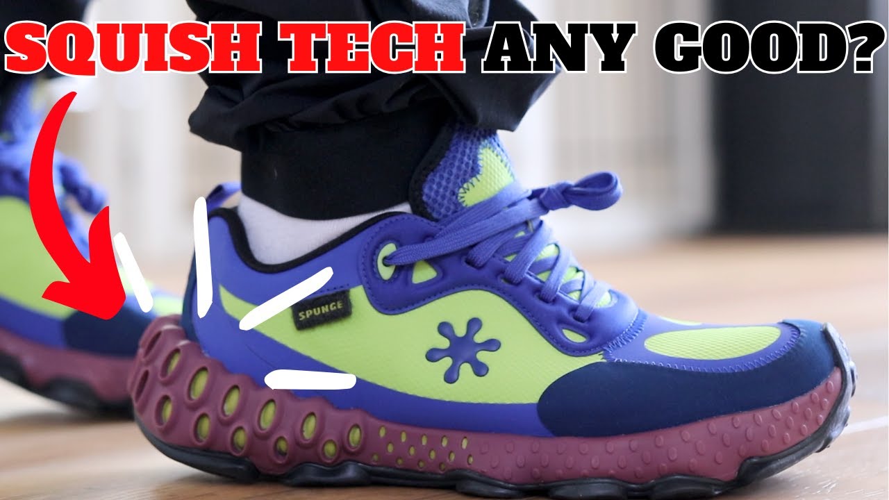 Хорошая ли амортизация Squish Tech? Осмос губки Salehe Bembury от Complexcon