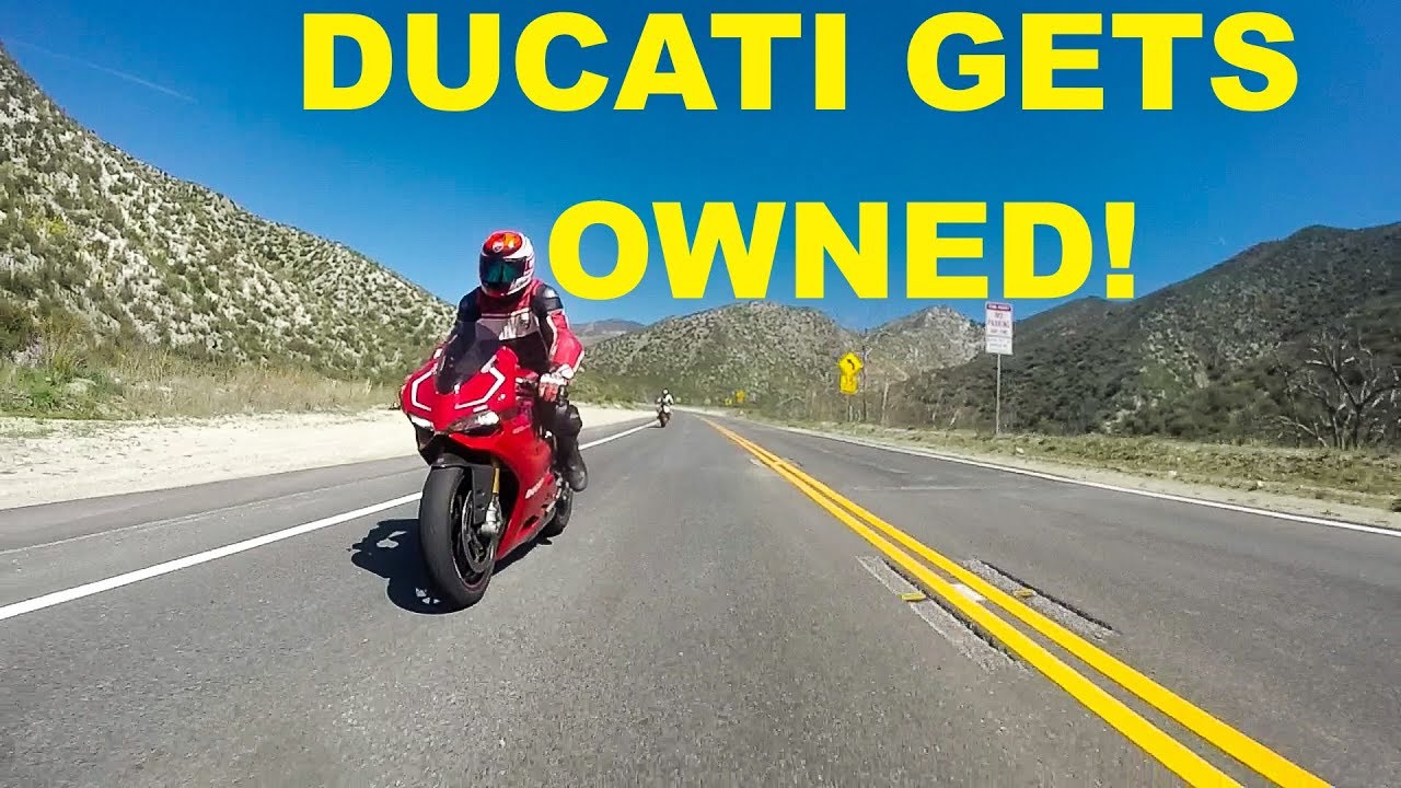 Ducati Rider Gets Left Behind by Yamaha R6 (Read the description)