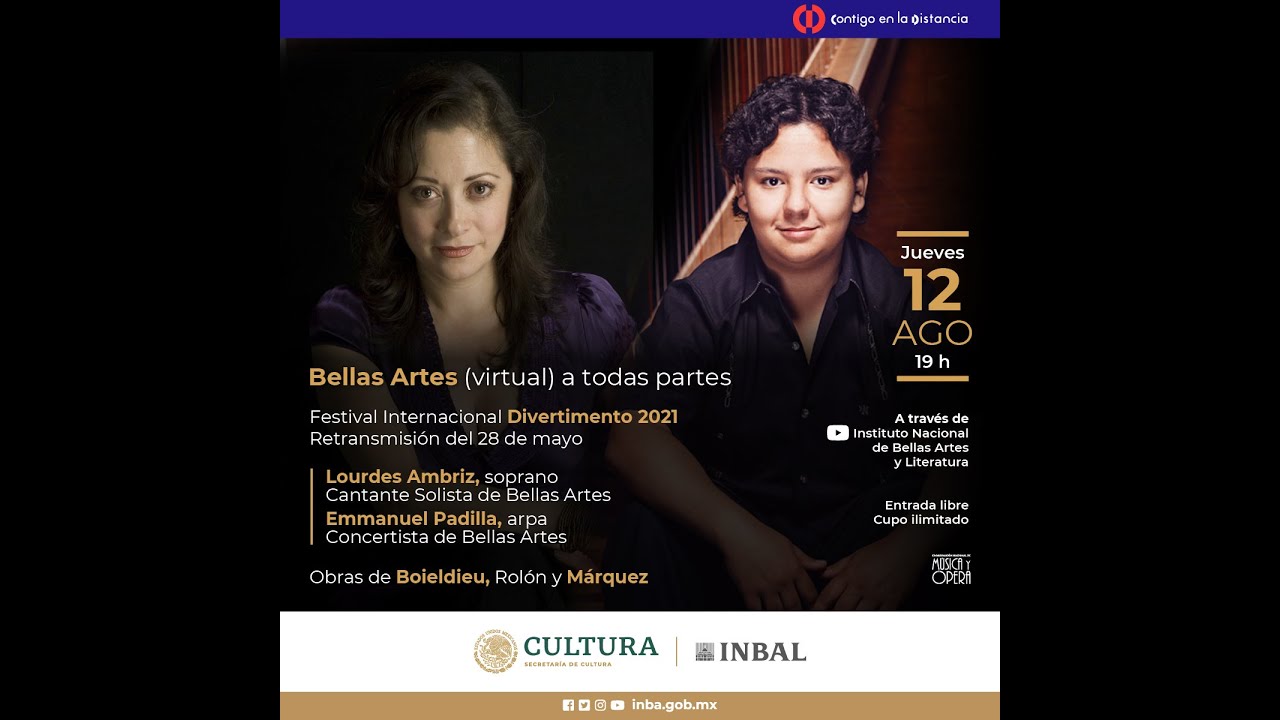 Bellas Artes (virtual) a todas partes / Lourdes Ambriz / Emmanuel Padilla