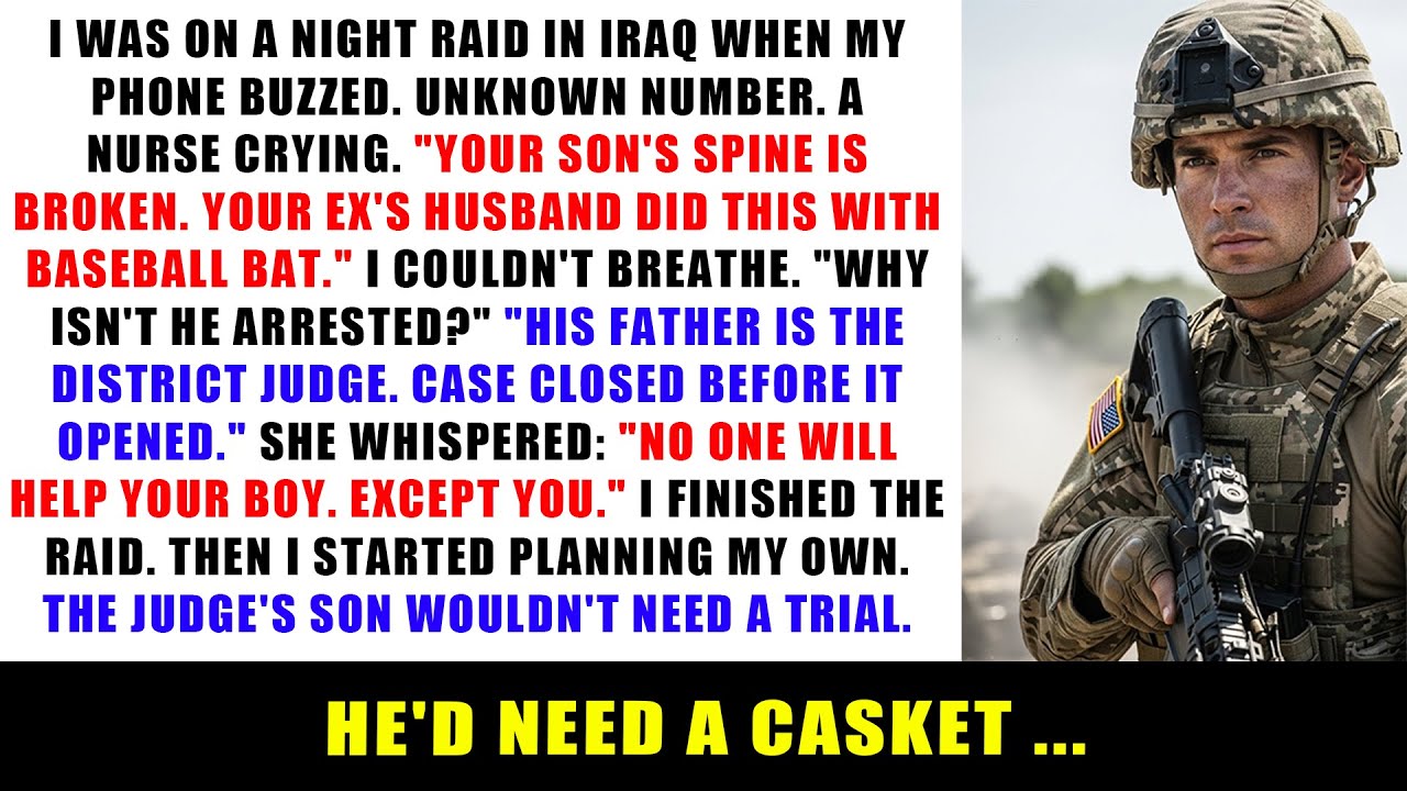 Nurse Called Iraq: My Son’s Spine Was Broken—His Stepfather’s Dad Is the Judge