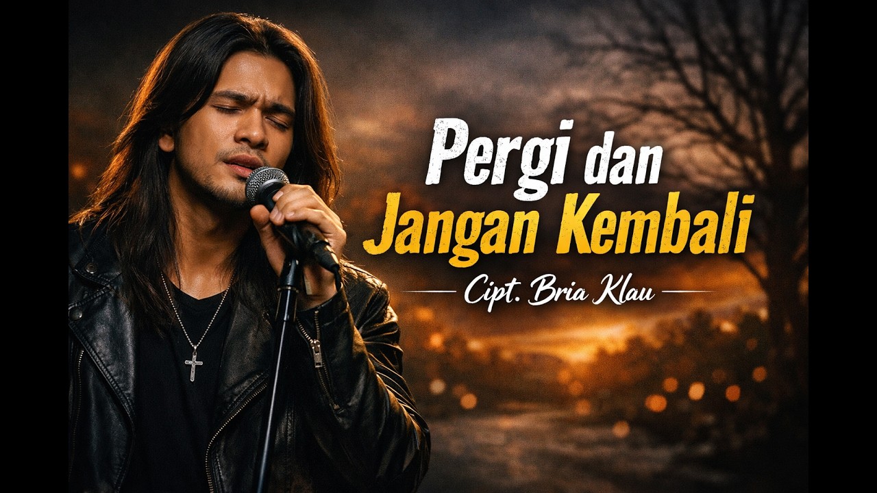 Pergi Dan Jangan Kembali - BRIA KLAU l Cover Pop-Rock Modern