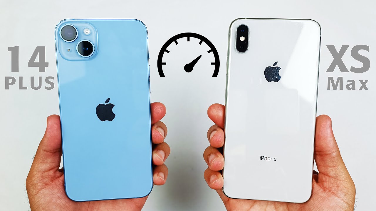 iPhone 14 Plus vs iPhone XS Max - SPEED TEST⚡️ *SHOCKING*