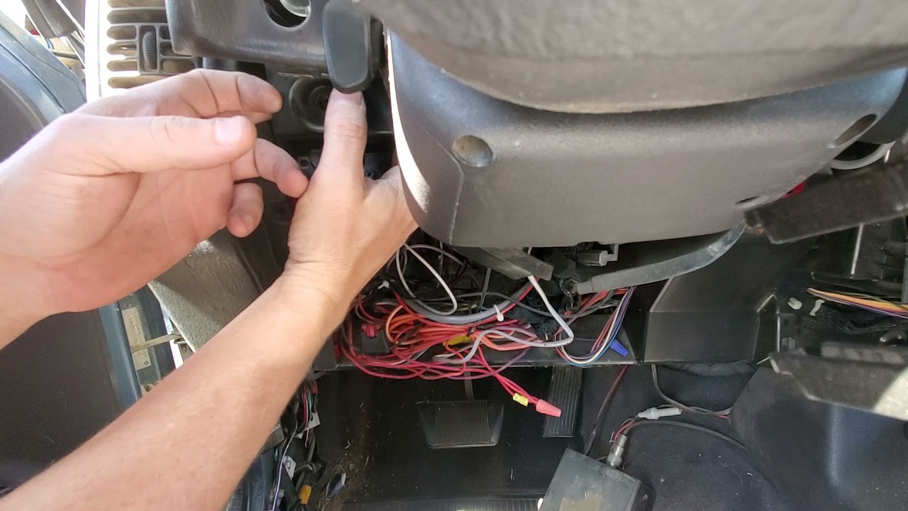 97-2001 Jeep Cherokee headlight switch replacement