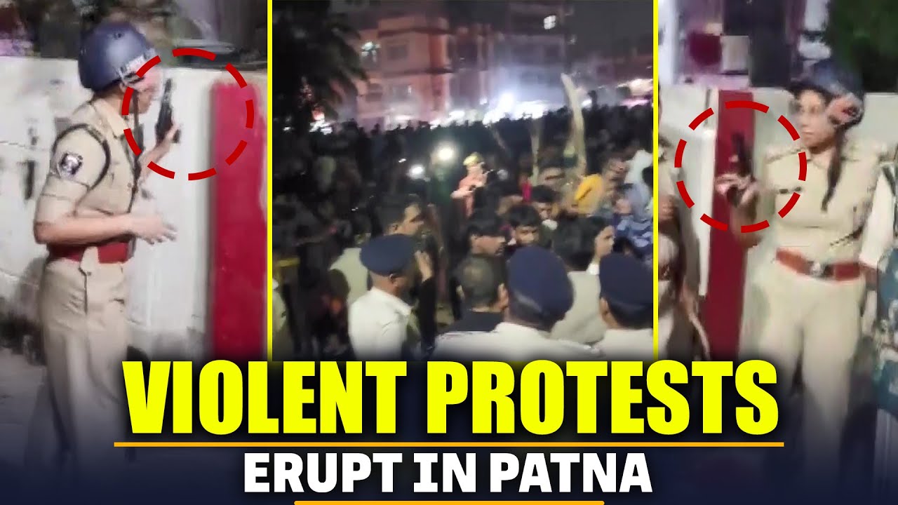 Violent protests erupt in Patna after two children found dead inside parked car