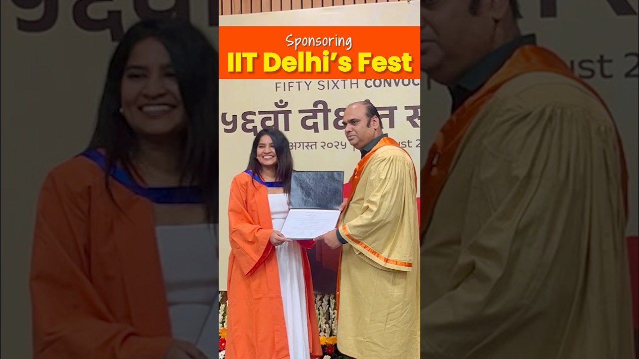 From IIT Delhi Student to Founder ❤️ | Swaadly &times; Rendezvous 2026 #iitdelhi