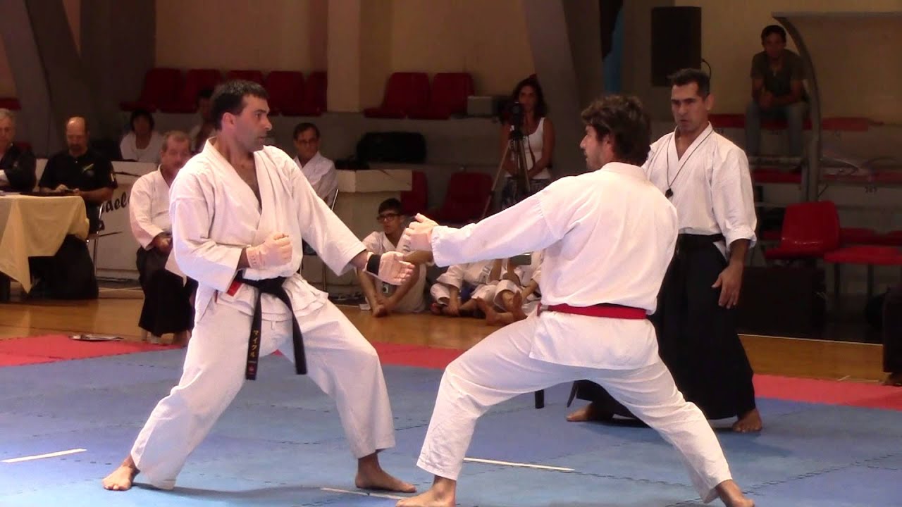 2013 ITKF Pan American Championship - Men's Team Kumite - Canada vs Brazil