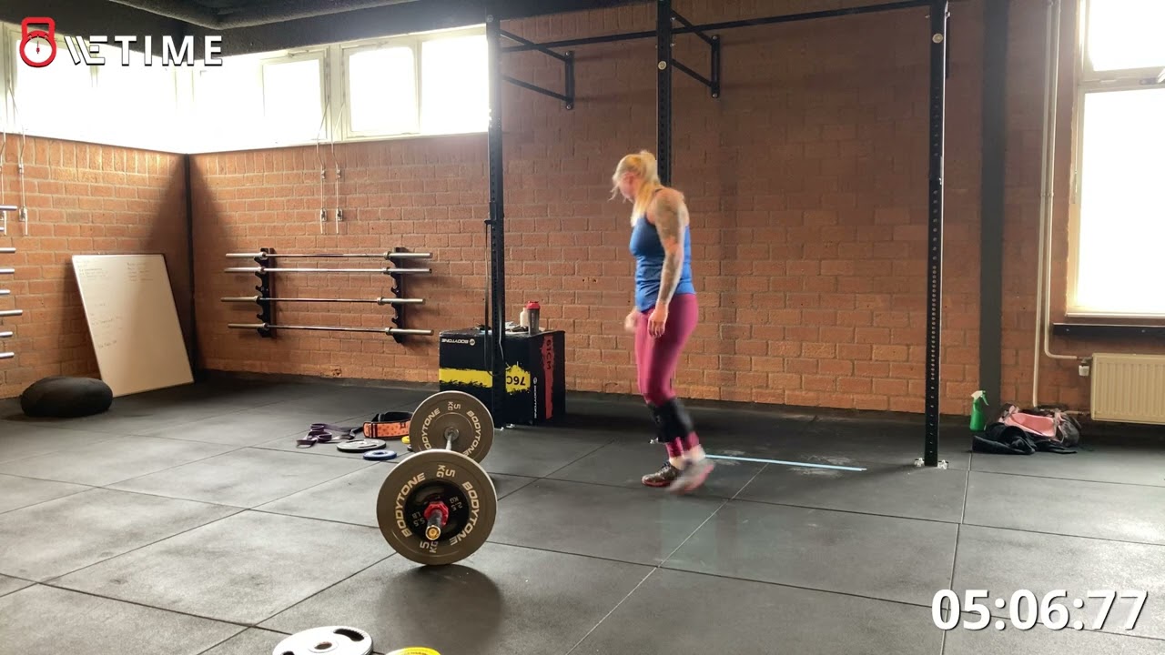 Dutch Throwdown scaled divisie 36-45 workout 24.2a en 24.2b