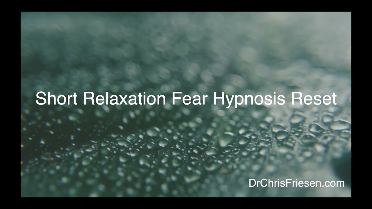 Fear Reset Hypnosis Protocol: SHORT RELAXATION with Theta Binaural Beats
