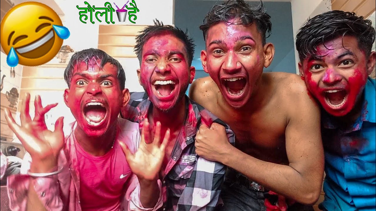 Boys in Holi 🤣 || Happy Holi 😍 Aisa Holi kavi Nahi Khela Hoga 😂