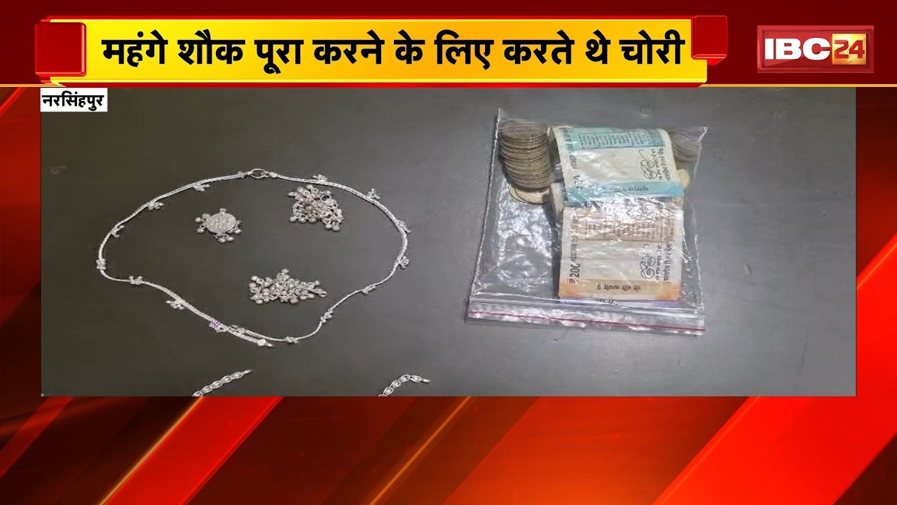 Narsinghpur Theft News: नरसिंहपुर में चोरी का खुलासा। 3 नाबालिग सहित 6 आरोपी गिरफ्तार। देखिए..