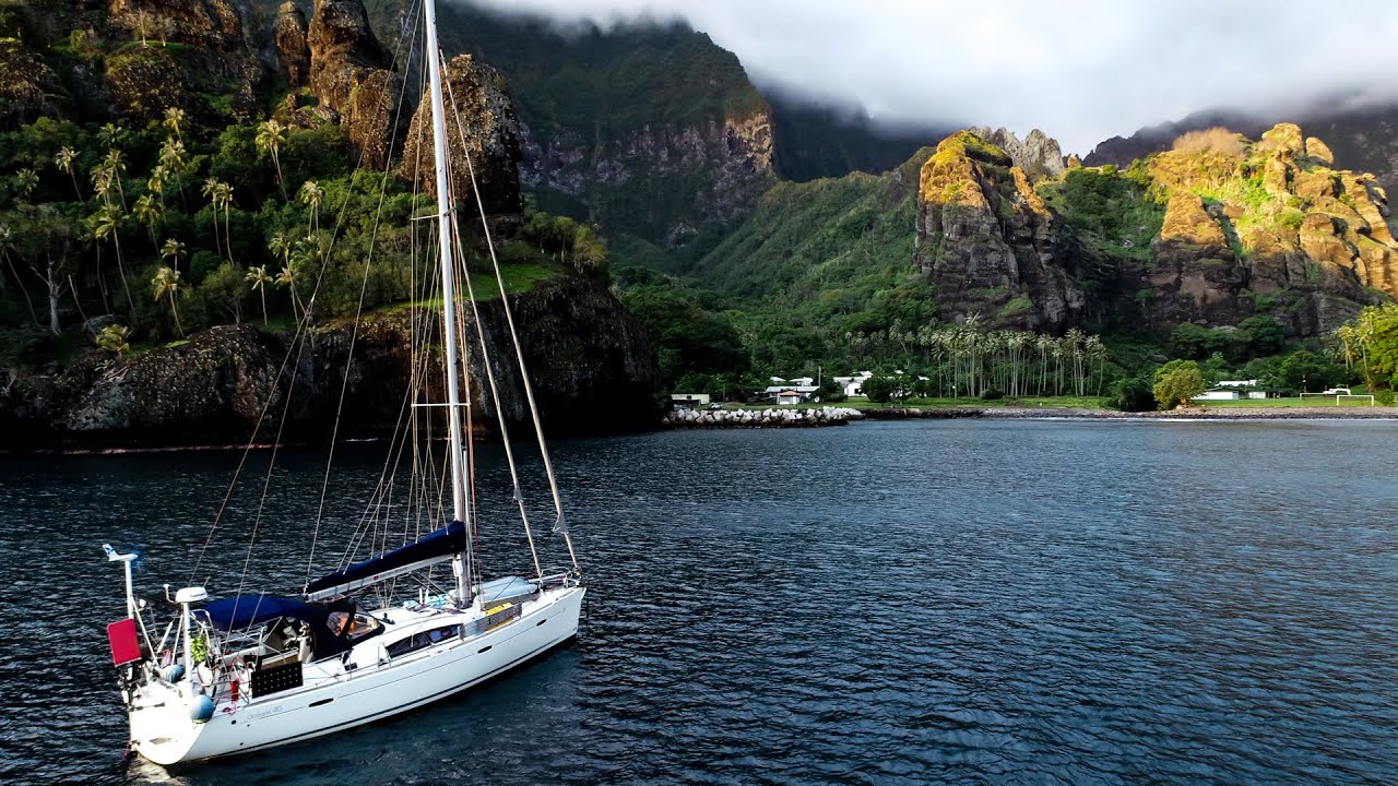 We Sailed 12,456 miles to see this Anchorage!