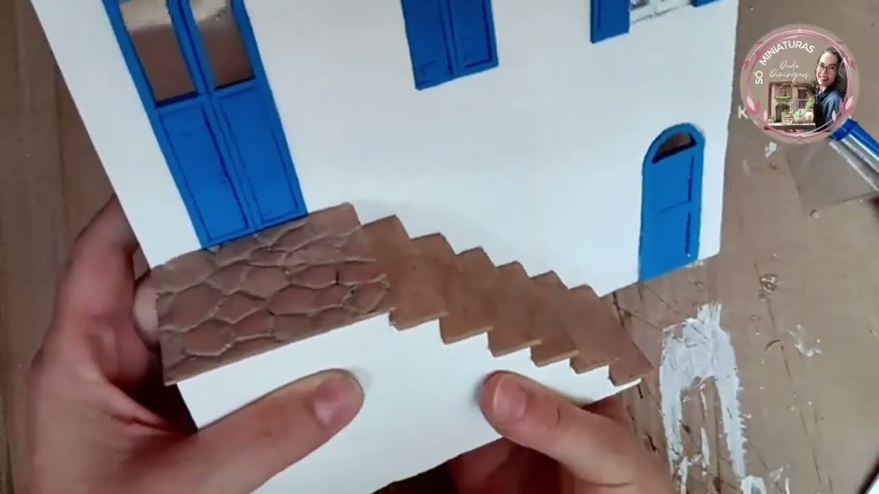 🏡♻️Como fazer maquete de um jeito FÁCIL. Como fazer diorama. O que fazer com bandejas de isopor.