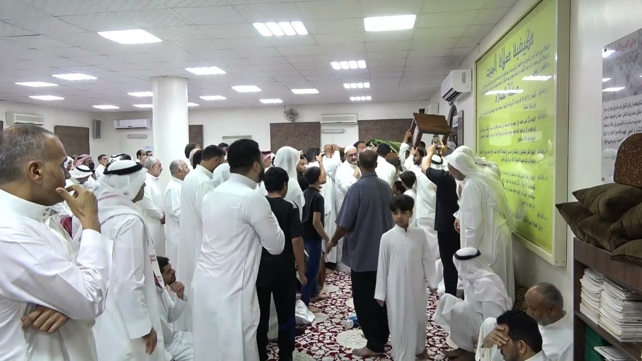 مشاركة الشيخ جعفر خليفه  | في تشييع خادم أهل البيت الملا كرار العسيف رحمه الله