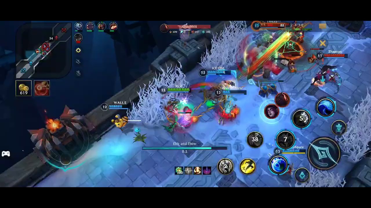 Program Nami Skin Support Kiting 2 - Wild Rift #wildrift