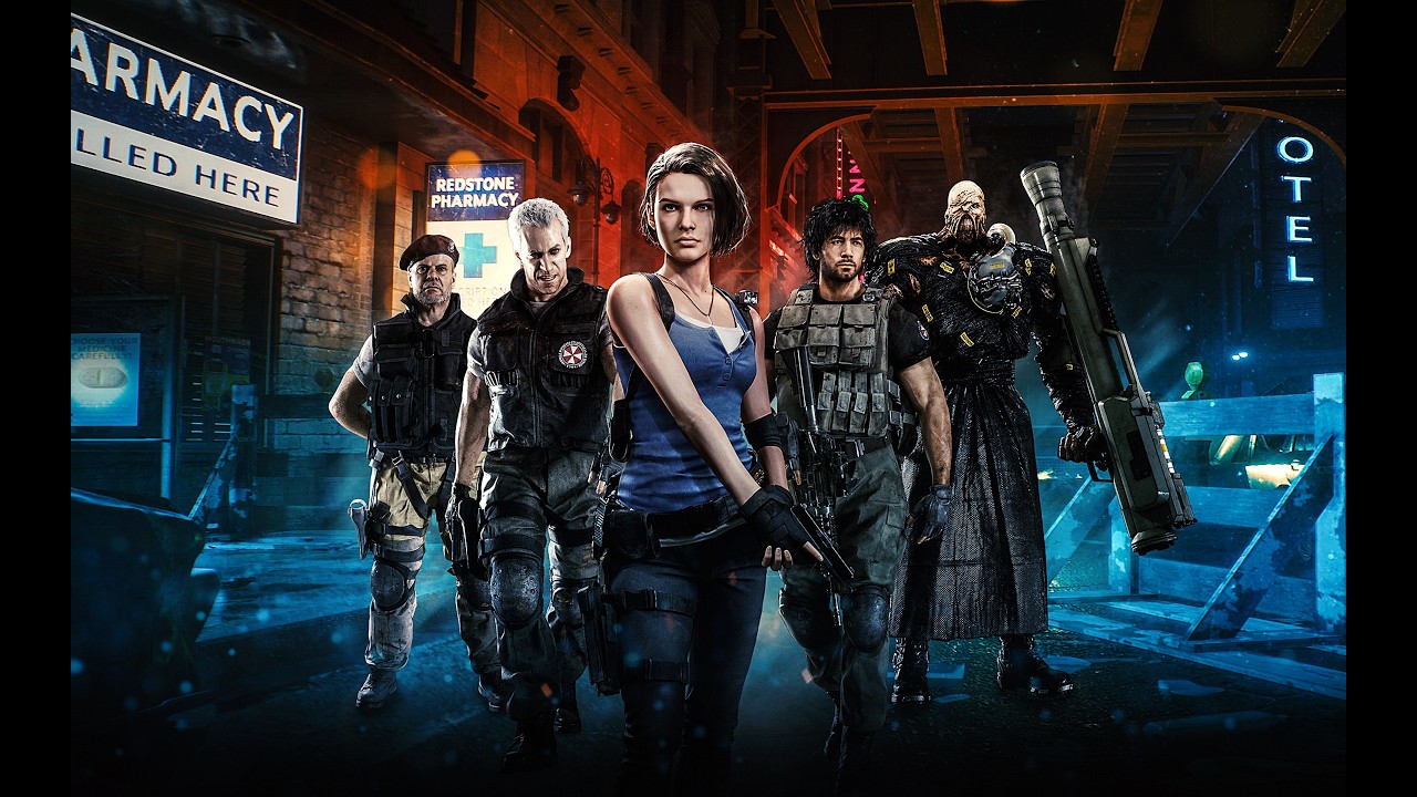 Resident Evil 3 Remake полное прохождение #1 Начало приключения