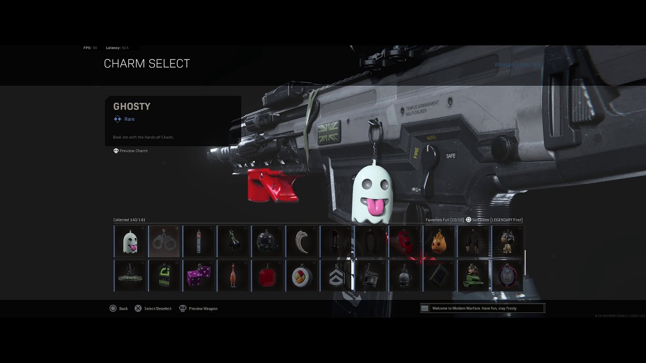 Call of Duty&reg;: Modern Warfare&reg; - Showing All My CHARMS (ALL MW SEASONS) *141 COLLECTED*