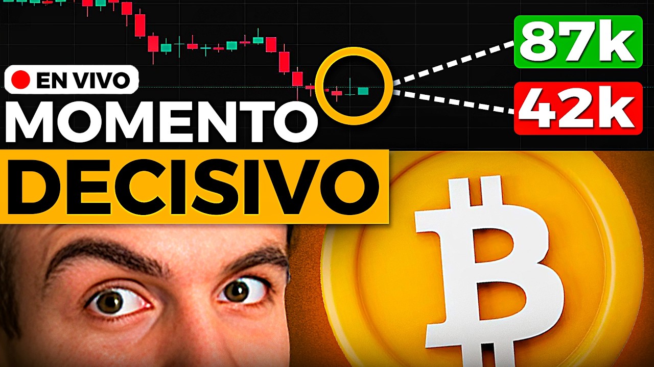 🚨 MOMENTO CRITICO EN BITCOIN ¿A 42K U 87K?