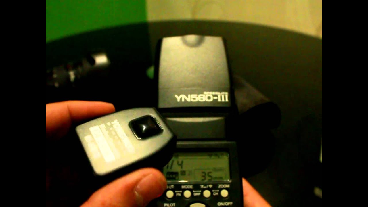 شرح الفلاش الجديد YONGNUO - YN560-III مع Transmitter