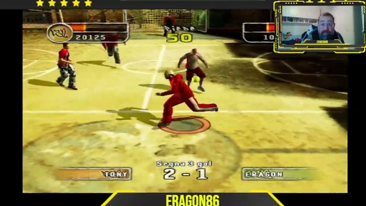 Fifa street 2 ps2....e però manco a fa cosi