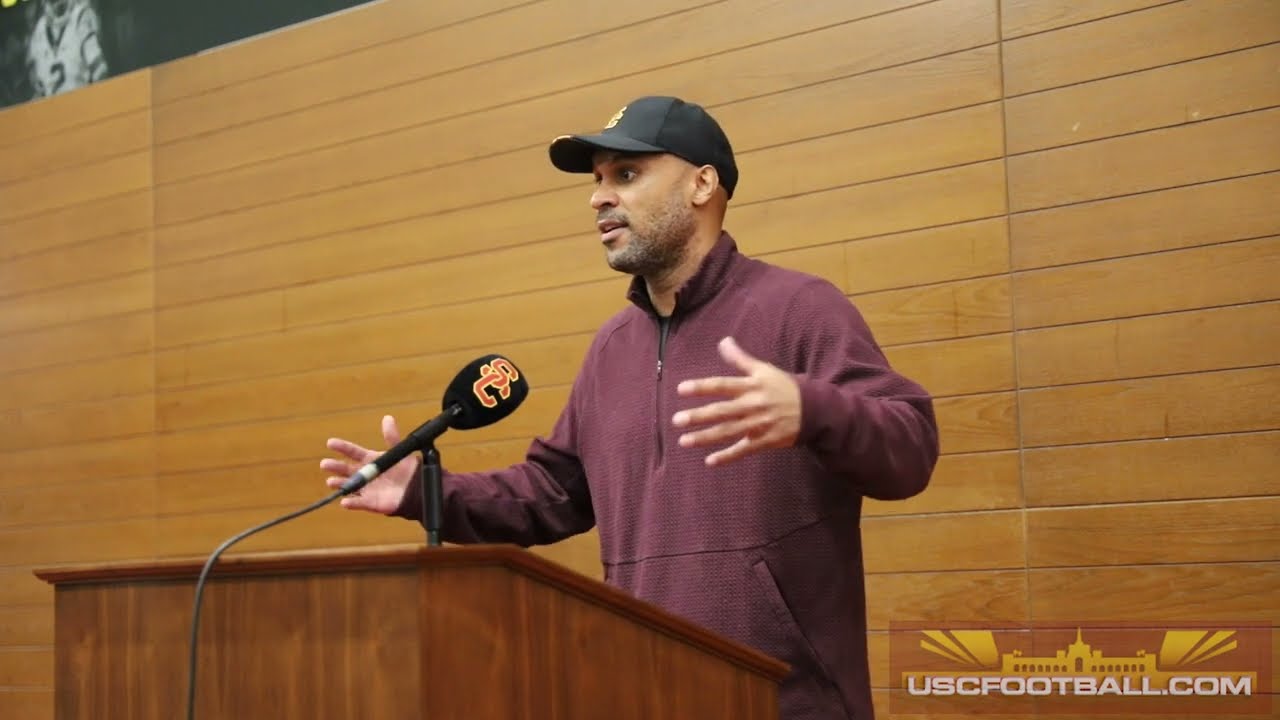 USC DC D'Anton Lynn on his defensive staff, goals for spring camp, scheme, recruiting and developing