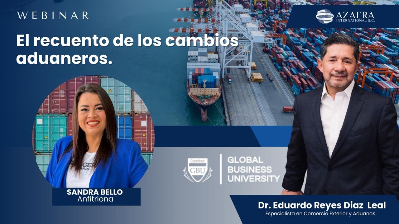 🚨 EN VIVO | EL RECUENTO DE LOS CAMBIOS ADUANEROS con el Dr. Eduardo Reyes Díaz-Leal