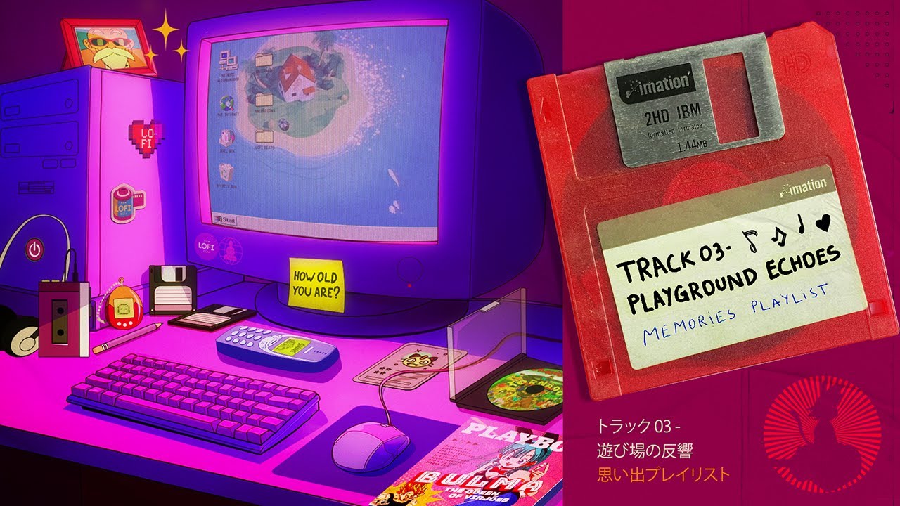 𝑷𝒍𝒂𝒚𝒈𝒓𝒐𝒖𝒏𝒅 𝑬𝒄𝒉𝒐𝒆𝒔 - 思い出シリーズ | #jazzhop  #chillbeats #vintageaesthetic #90skids #nostalgia