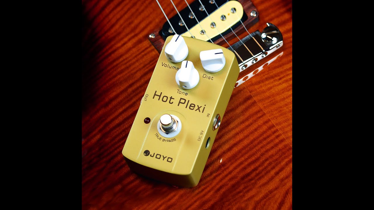JOYO Hot Plexi Effect Pedal Simulates Classic JCM800 Amp with Greater Distortion