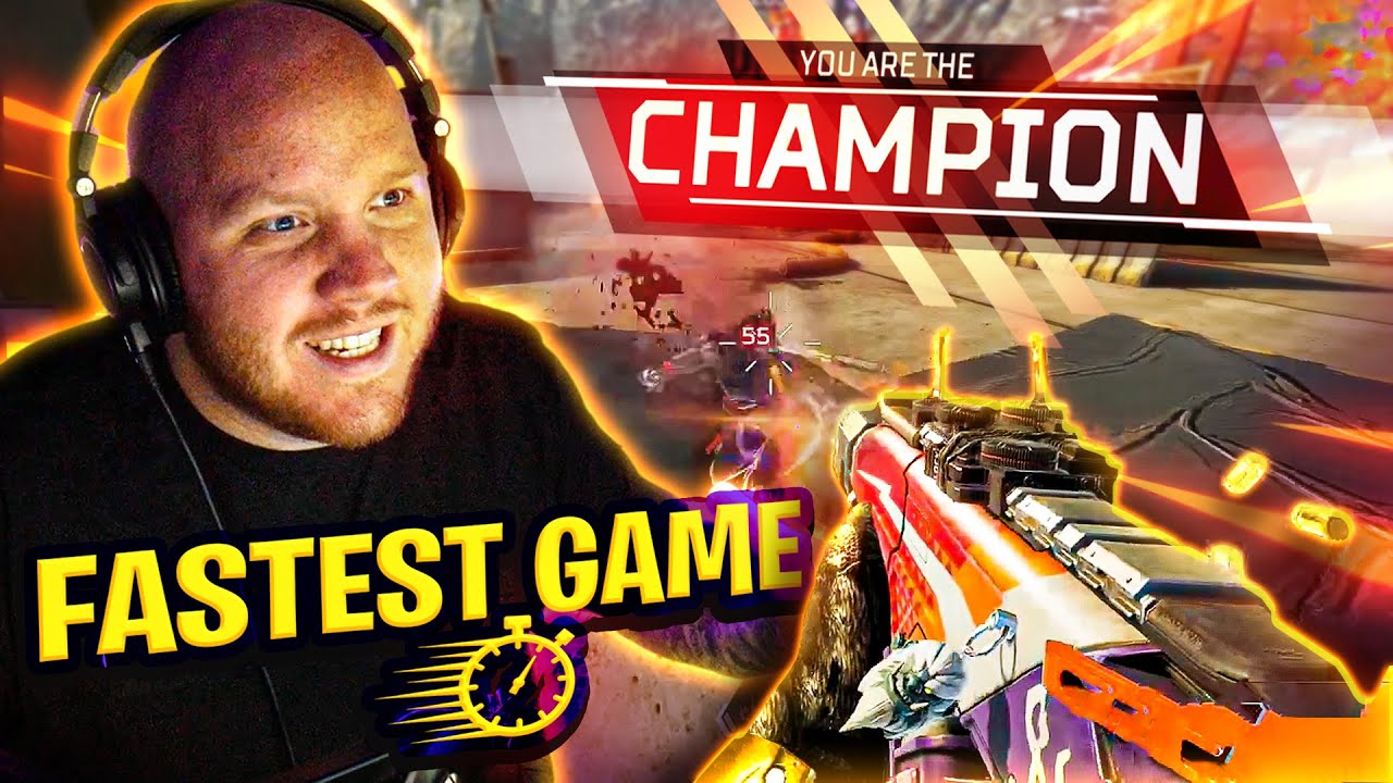THE FASTEST GAME OF APEX EVER
