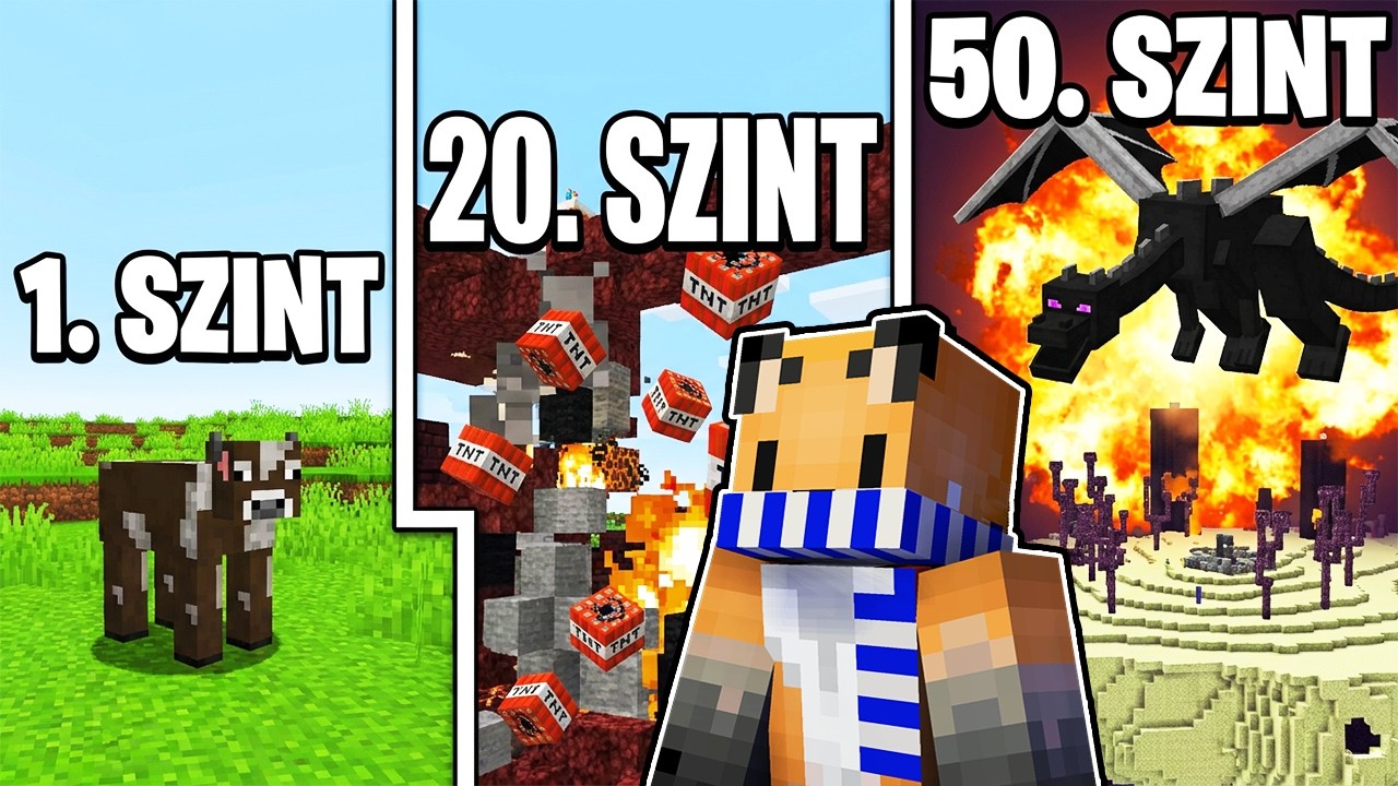 Minecraft, de Minden Szint Random Eventet generál