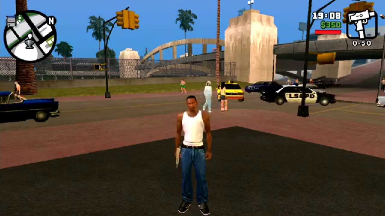 GTA San Andreas gameplay [OUYA]