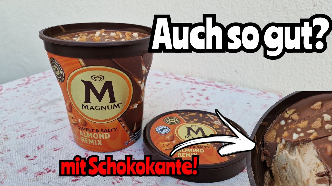 Magnum Almond Remix Becher Eis im Test