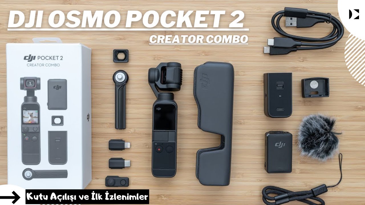 DJI Pocket 2 Creator Combo | Kutu Açılışı ve İlk İzlenimler