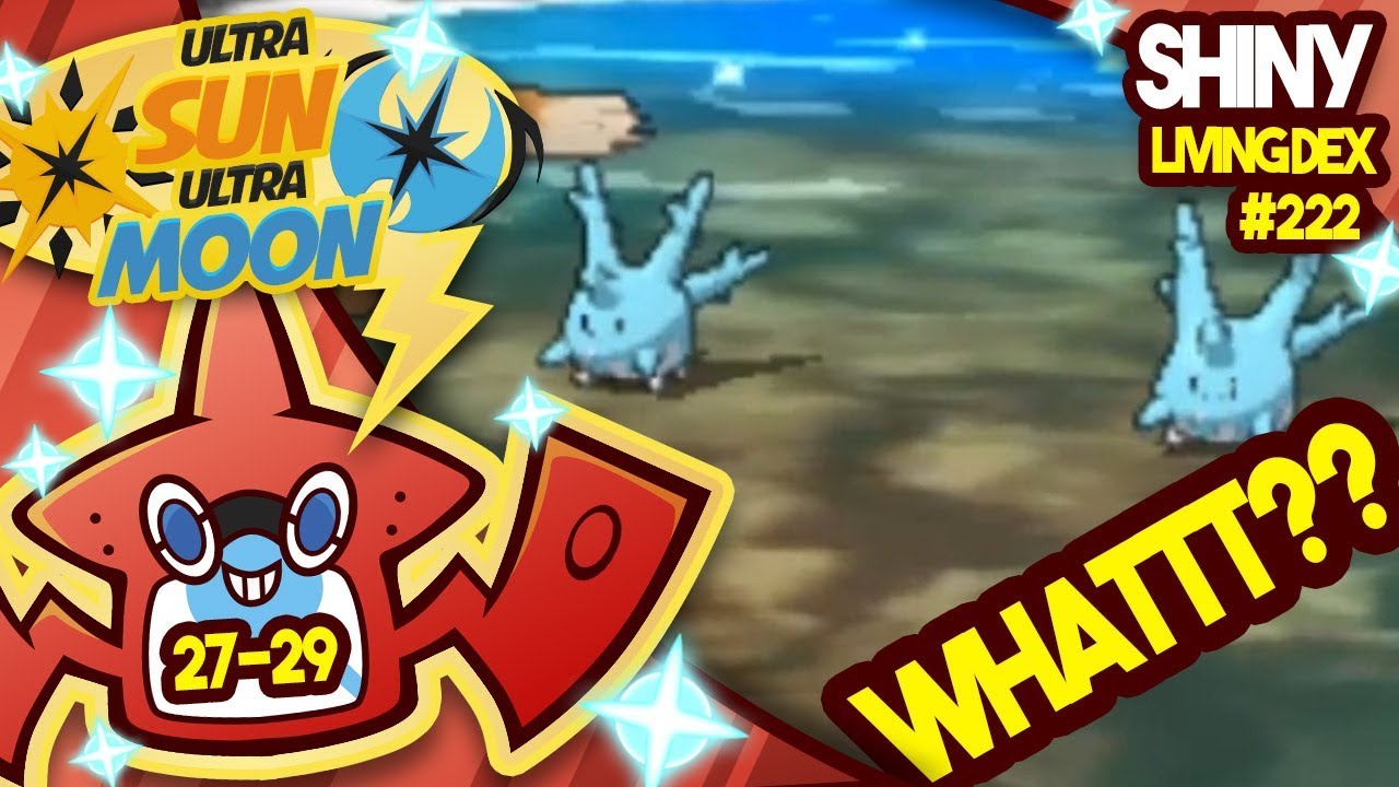3 SHINIES WHATTT? SHINY CALLS IN SHINY CORSOLA! Quest For Shiny Living Dex #222 | USUM #027